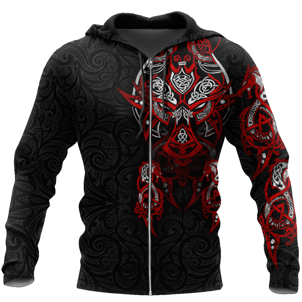 Vikings Roar Bloody Fenrir