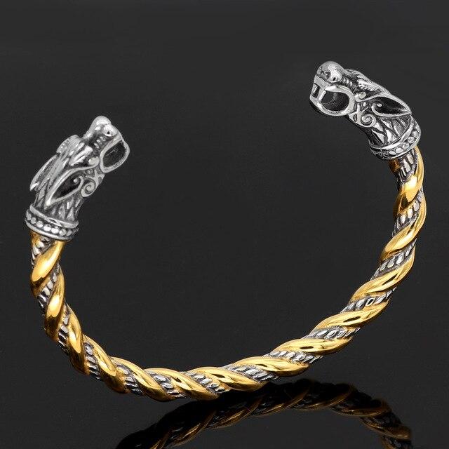 Odins-Glory Gold Trimmed Armring