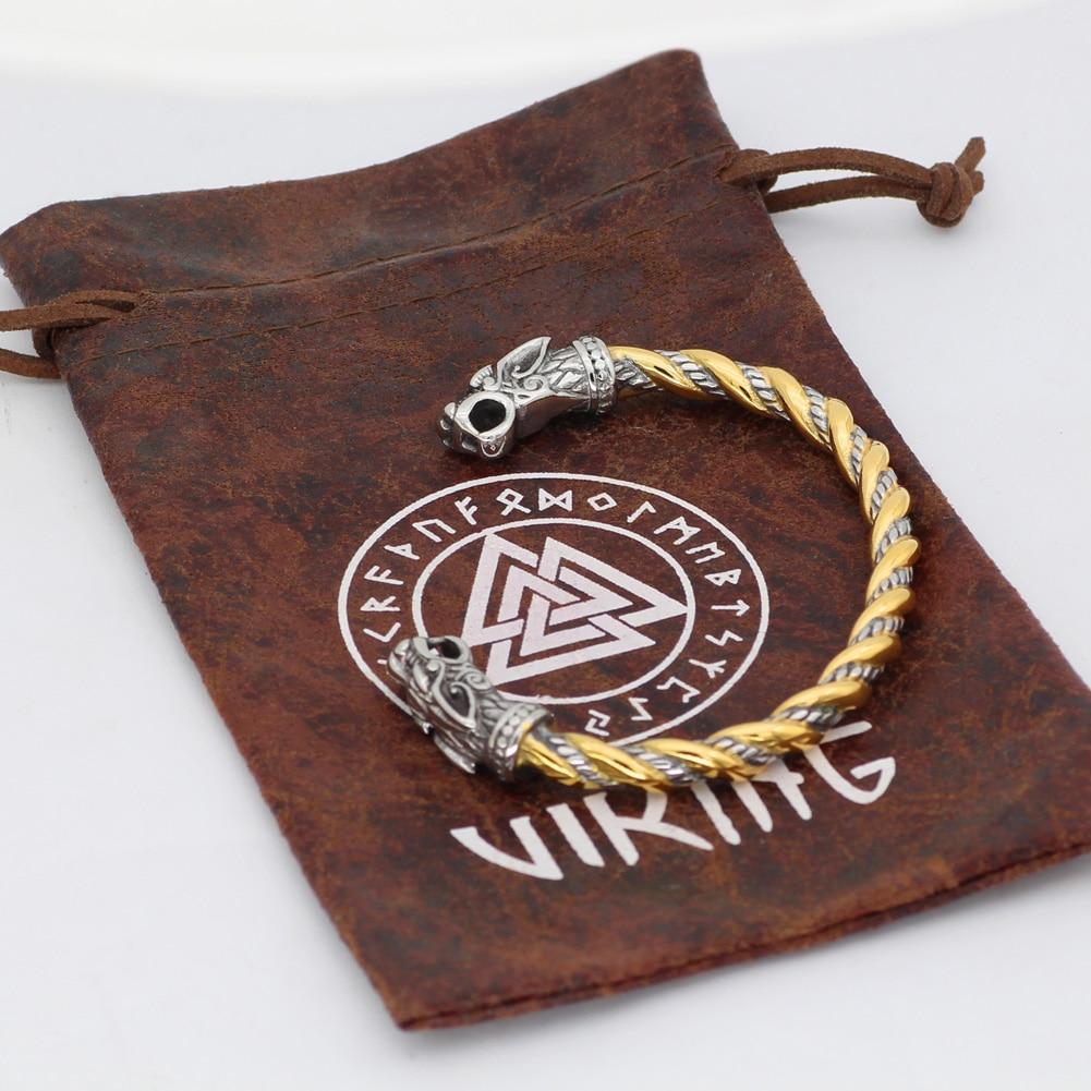 Odins-Glory Gold Trimmed Armring