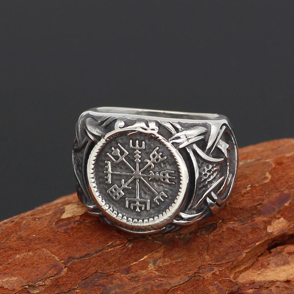Odins-glory Vegvisir Ring