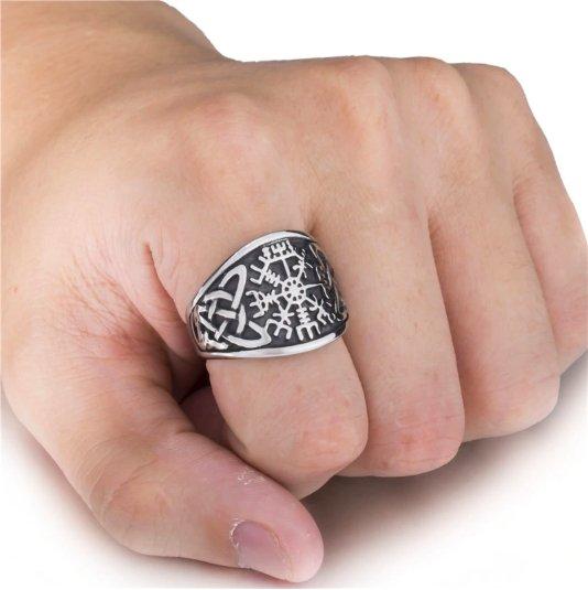 ageofvikings Viking Compass Ring