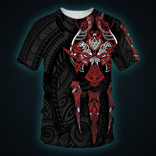 Fenrir Unchained — Bloody Wolf Graphic Tee