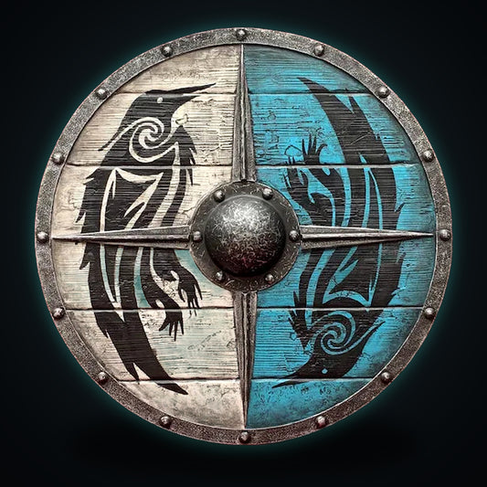 Evior Valhalla Battle worn Viking Shield