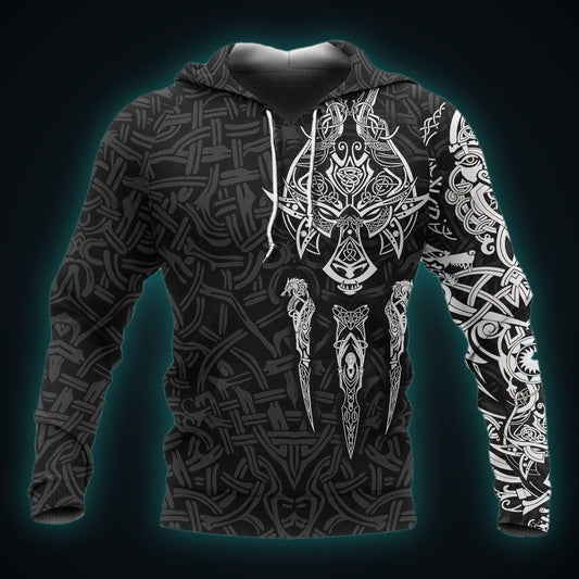 Wolf-Clan Warrior — The Viking Wolf Hoodie