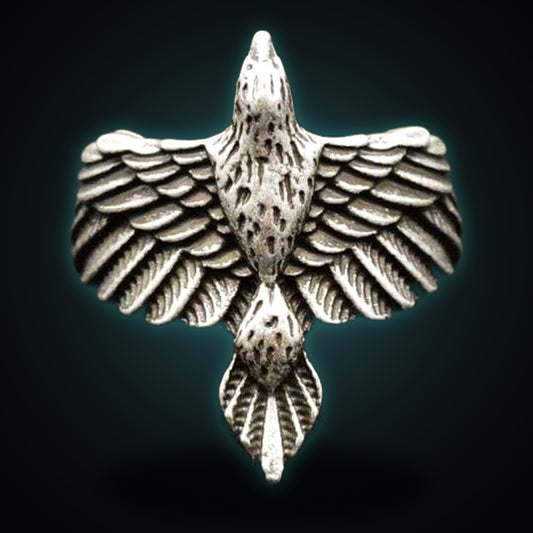 Viking Raven Ring
