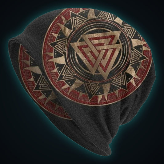 Knot of the Slain — Odin's Valknut Stretchable Hat
