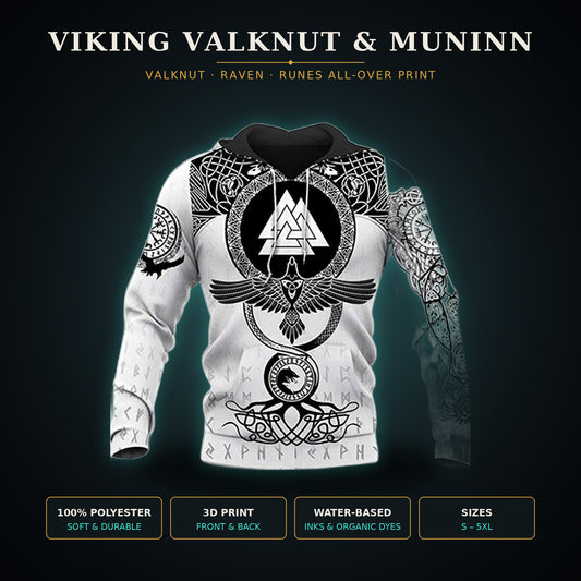 Viking Valknut & Muninn