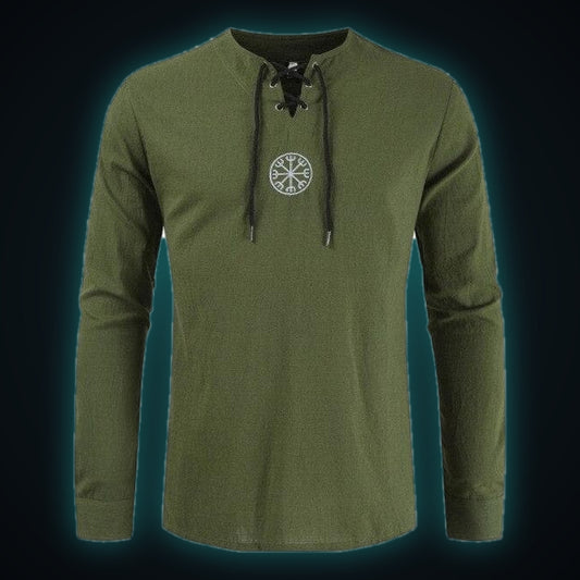 Helm of Terror — Aegishjalmur Viking Shirt