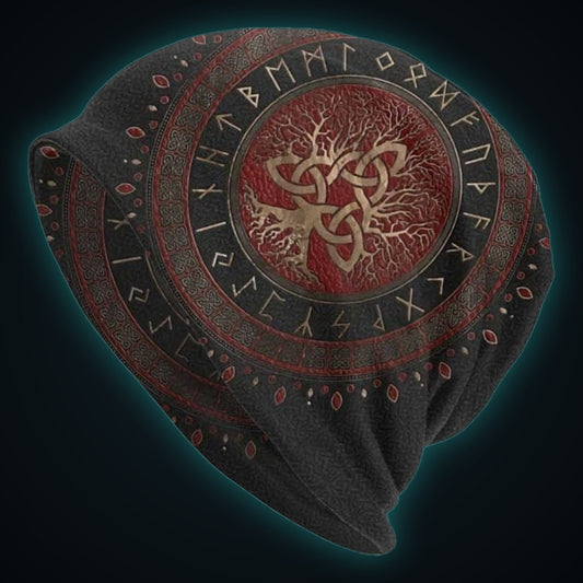 Eternal Knot of Yggdrasil — Triquetra Stretchable Hat