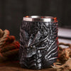 Black Dragon Steel Mug