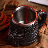 Black Dragon Steel Mug