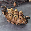 Viking Dragon Boat with 3 Vikings