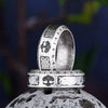 Viking Nordic Tree of Life with Viking Knot &amp; Runes Ring