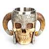 Skeleton Viking Mug
