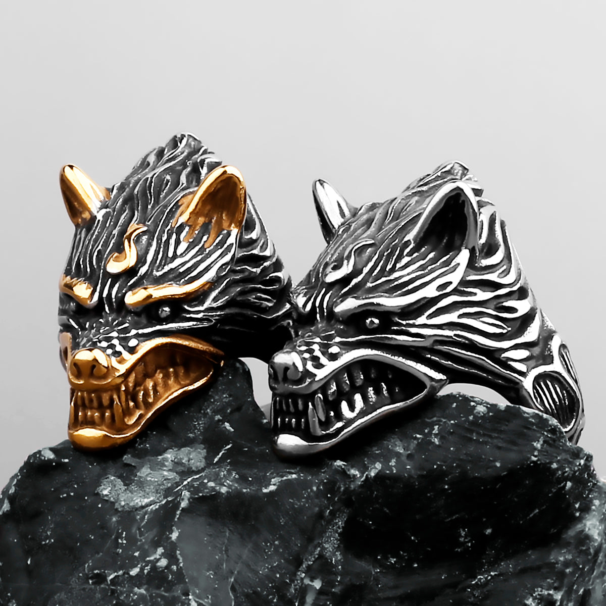 Fenrir Head Ring