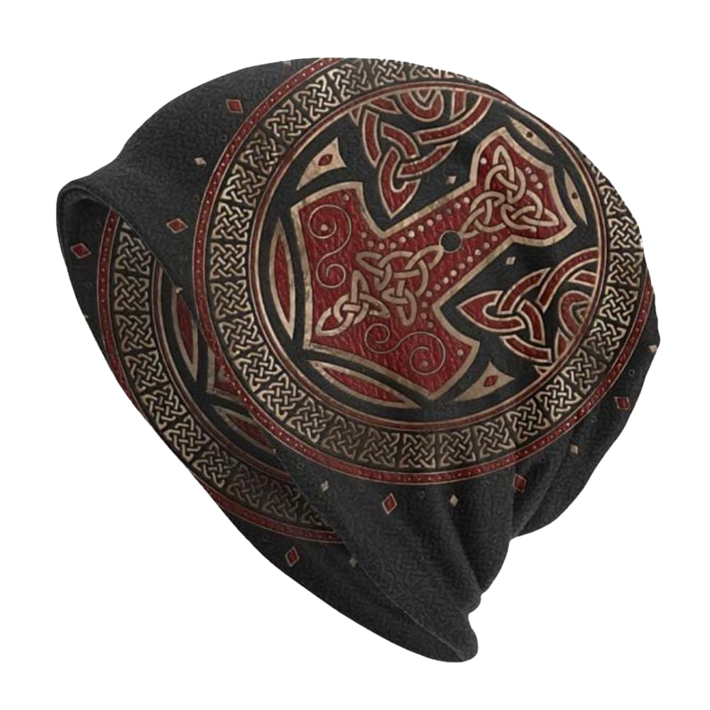 Vikings Hammer Of Thor Stretchable Hat