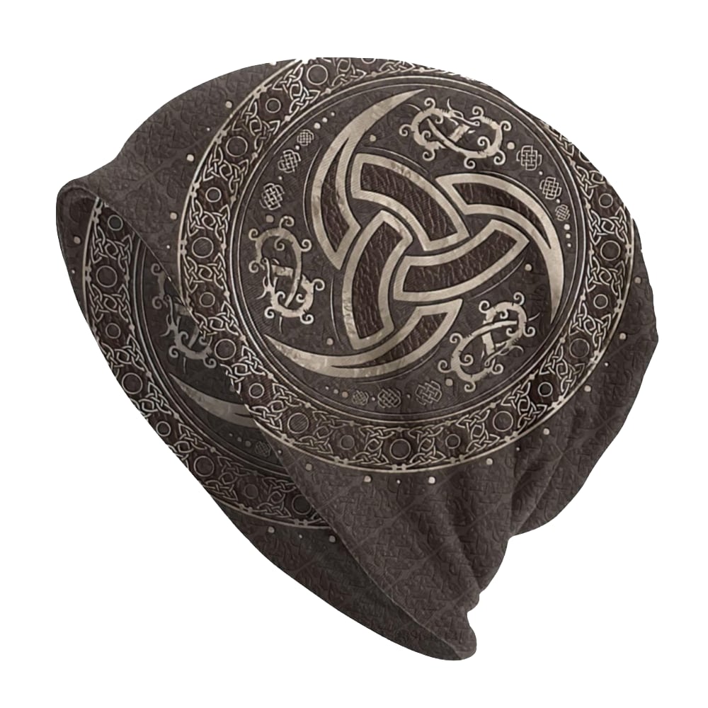 Vikings Triple-Horned Triskele Stretchable Hat