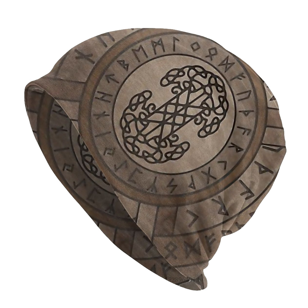 Viking Stretchable Hat With Runes