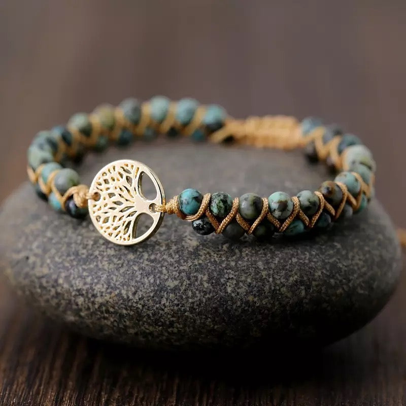 Tree Of Life Handmade Bracelet with Beads