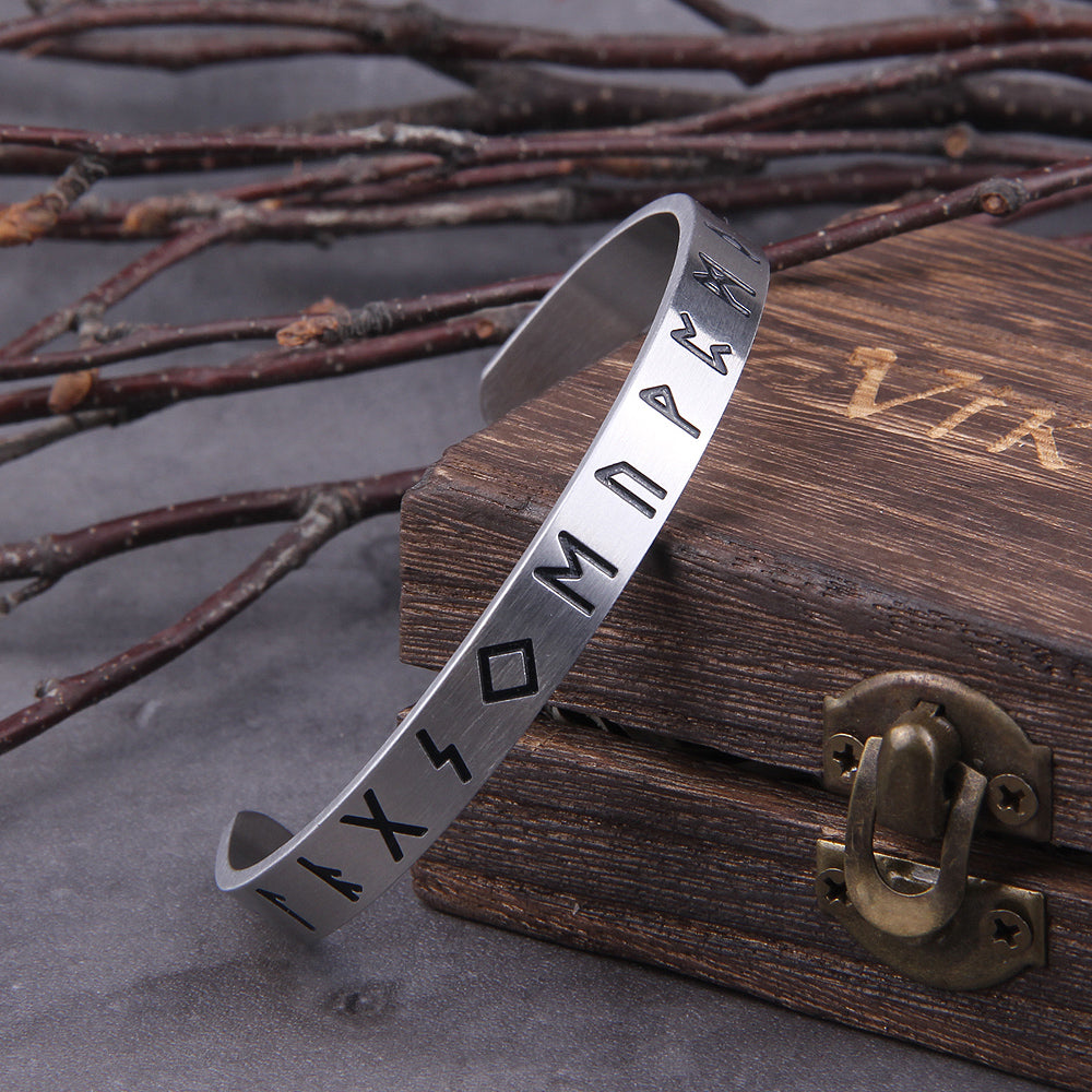 24 Runes Magnetic Bracelet