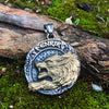 Viking Nordic Odin Wolf Fenrir Necklace