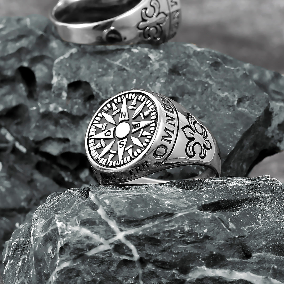 Viking Compass Ring