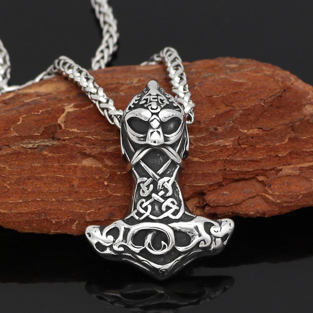 Odins-Glory Berserker Mjolnir Necklace