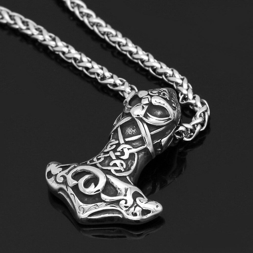 Odins-Glory Berserker Mjolnir Necklace