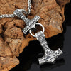 Odins-glory Double Mjolnir Necklace