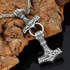 Odins-glory Double Mjolnir Necklace