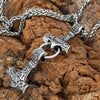 Odins-glory Double Mjolnir Necklace