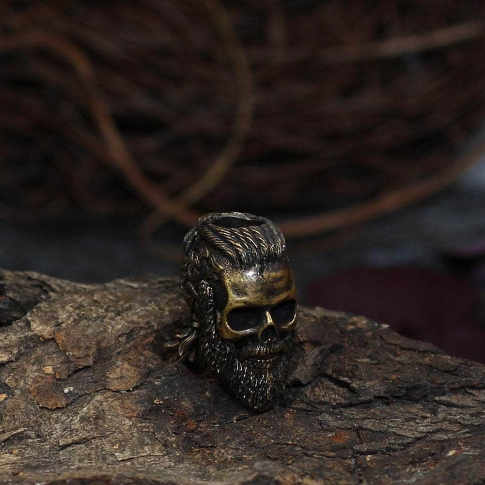 Skull beard beads on sale