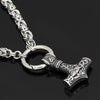 Odins-glory 60cm  - 24inch King Chain With Mjolnir Pendant