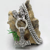 Odins-glory King Chain With Odin&#39;s Ravens &amp; Mjolnir Pendant