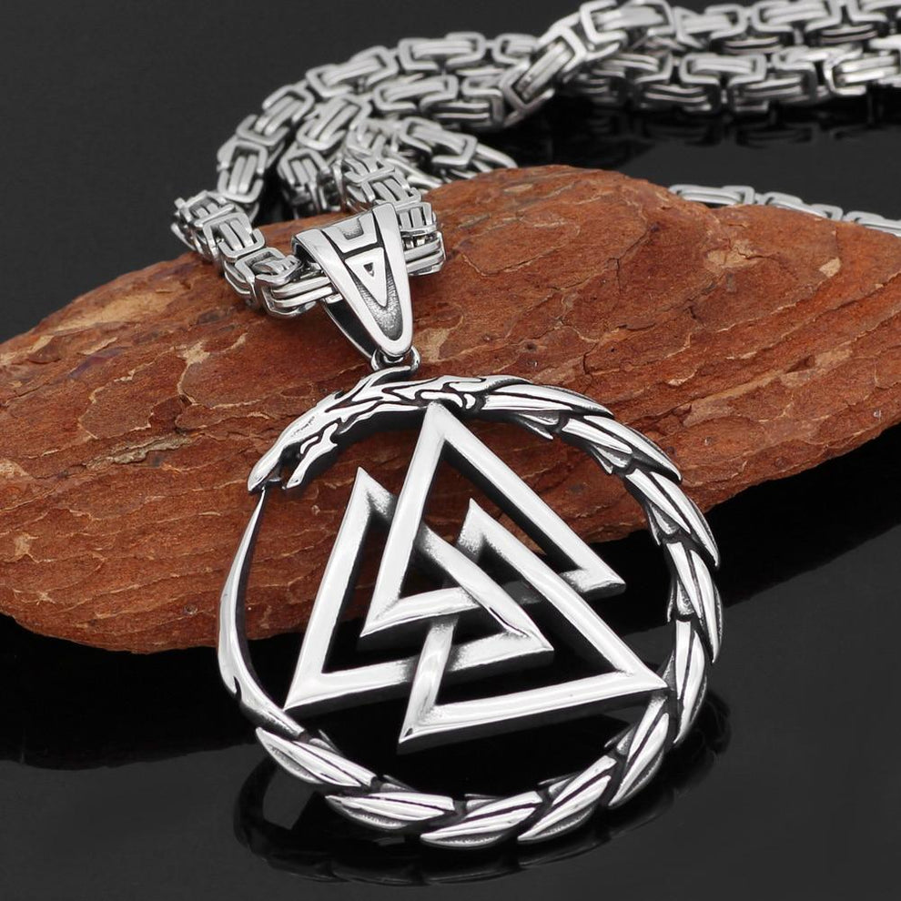 King Chain With Valknut Pendant – Vikings Roar