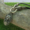 Viking Wolf Necklace with Wolf Protect Me Engraving