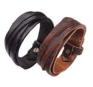 ageofvikings Leather Viking Bracelet