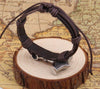 ageofvikings Leather Viking Hammer Bracelet
