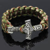 Odins-glory Military Style Mjolnir Paracord Bracelet