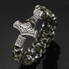Odins-glory Military Style Mjolnir Paracord Bracelet