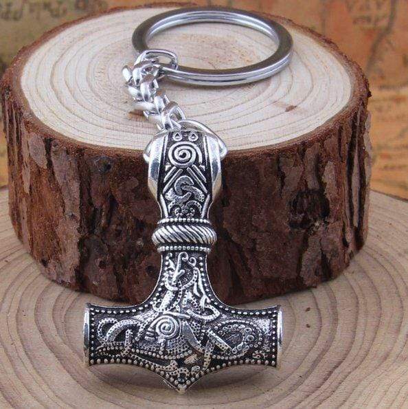 ageofvikings Model 1 Mjolnir Keychain