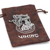 Odins-Glory Mjolnir Necklace With Wolves &amp; Valknut Symbol