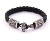 ageofvikings black / 19cm(7.41inch) Mjolnir Paracord Bracelet