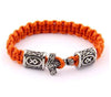 ageofvikings orange / 19cm(7.41inch) Mjolnir Paracord Bracelet