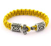 ageofvikings yellow / 19cm(7.41inch) Mjolnir Paracord Bracelet