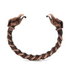 Odins-glory Antique Copper Plated Ragnar Lothbrok Viking Armring Replica