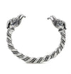 Odins-glory Antique Silver Plated Ragnar Lothbrok Viking Armring Replica