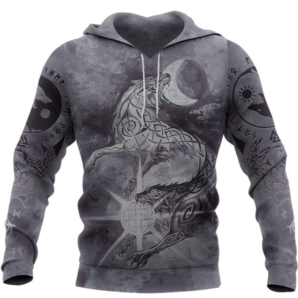 Skoll and hati hoodie clearance