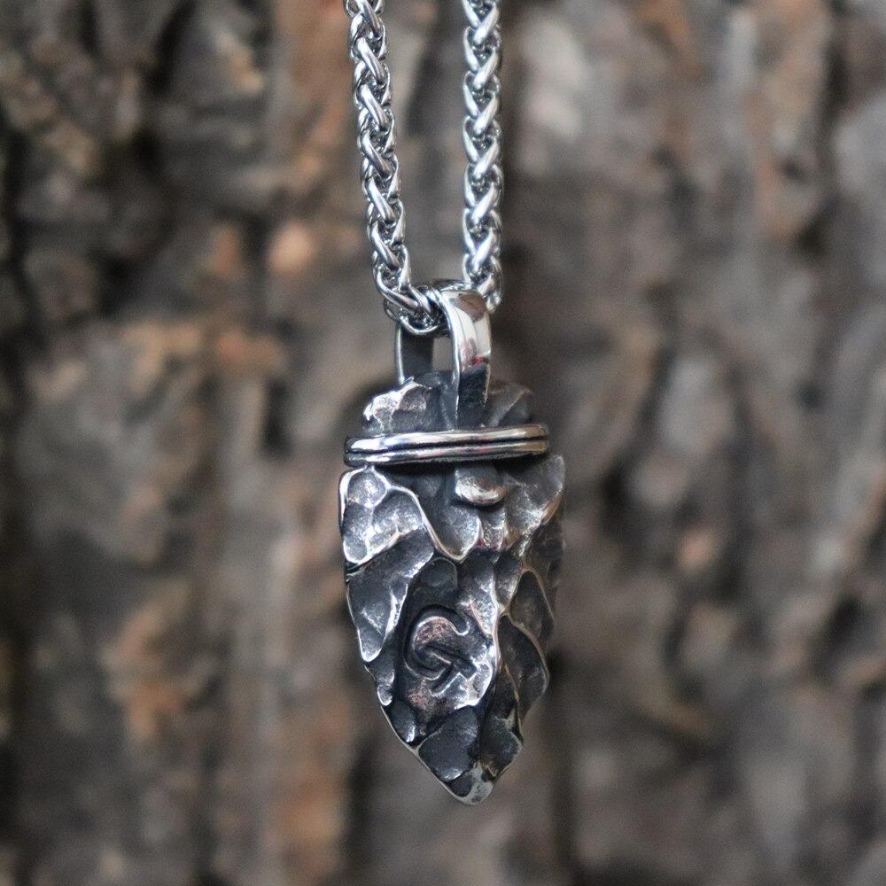 The Original Rune Stone Arrow Necklace – Vikings Roar