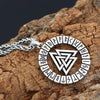 Odins-Glory Valknut Necklace